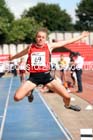 Junior girls long jump, 2015 English Schools Track and Field Champs., Gateshead Stadium. Photo: David T. Hewitson/Sports for All Pics